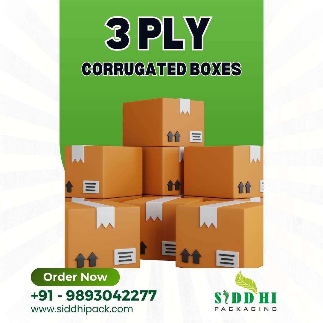 3 Ply Corrugated Boxes Manufacturer in Indore